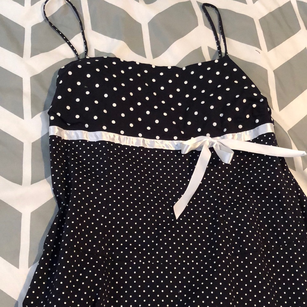 NWOT POLKA DOT!!! SUPER CUTE TEA LENGTH DRESS